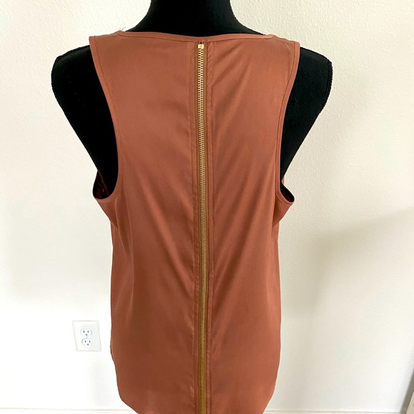 2B Bebe Brown Tank Too - Size M - Picture 2 of 5